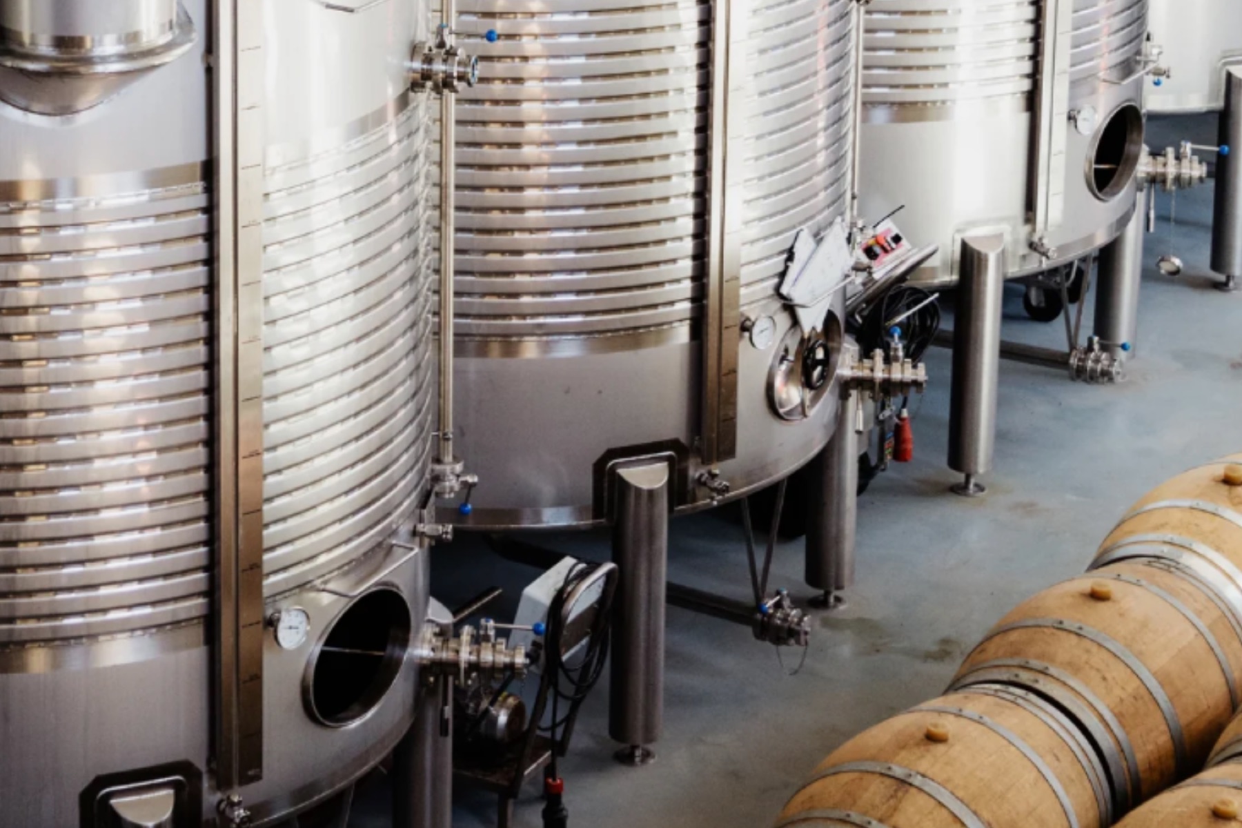 Distillery tanks